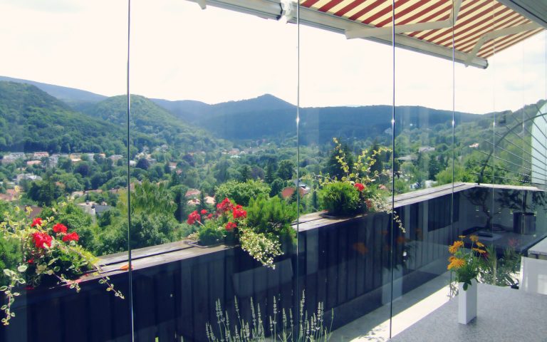 Glasschiebesysteme für einen lichtdurchfluteten Raum