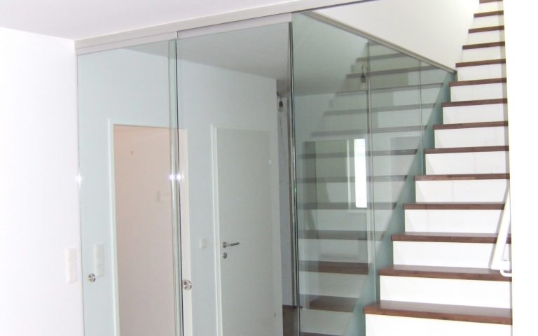 Windfang für Treppe