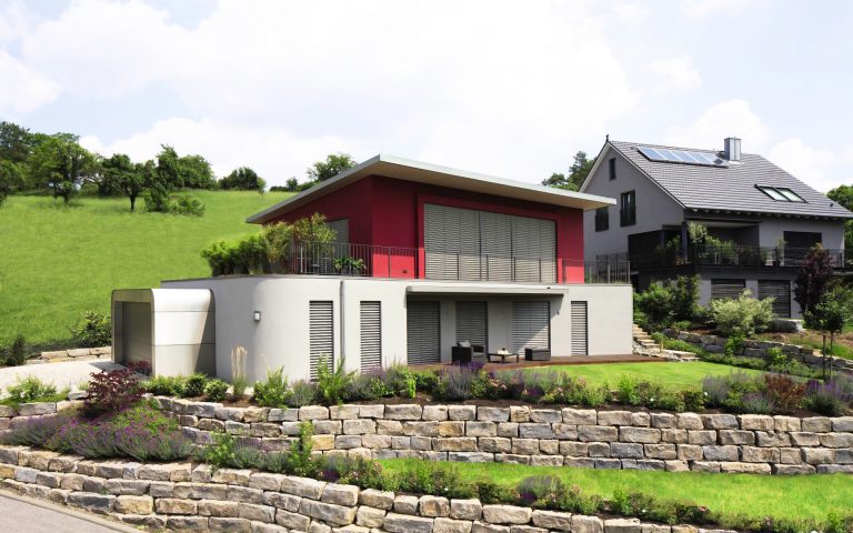 Raffstore für alle Fenster im Haus